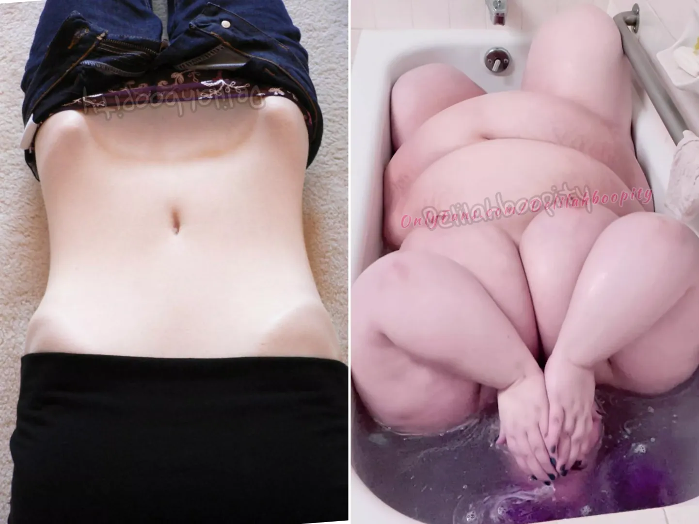 Extreme before and after I rarely show 