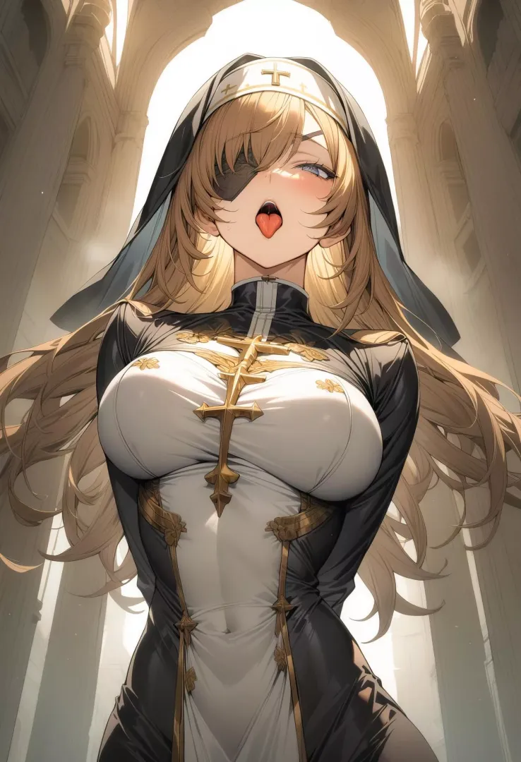 Eyepatch Priestess 