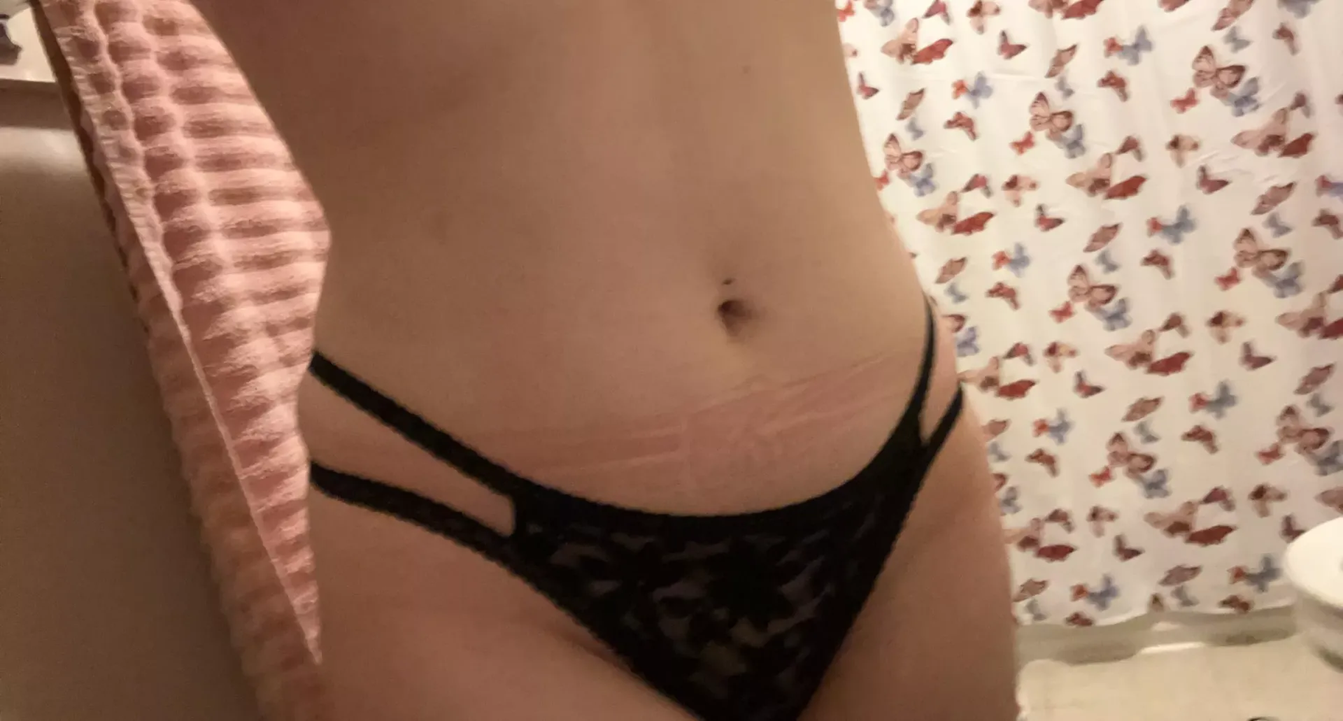 [F] had to show off my new thong