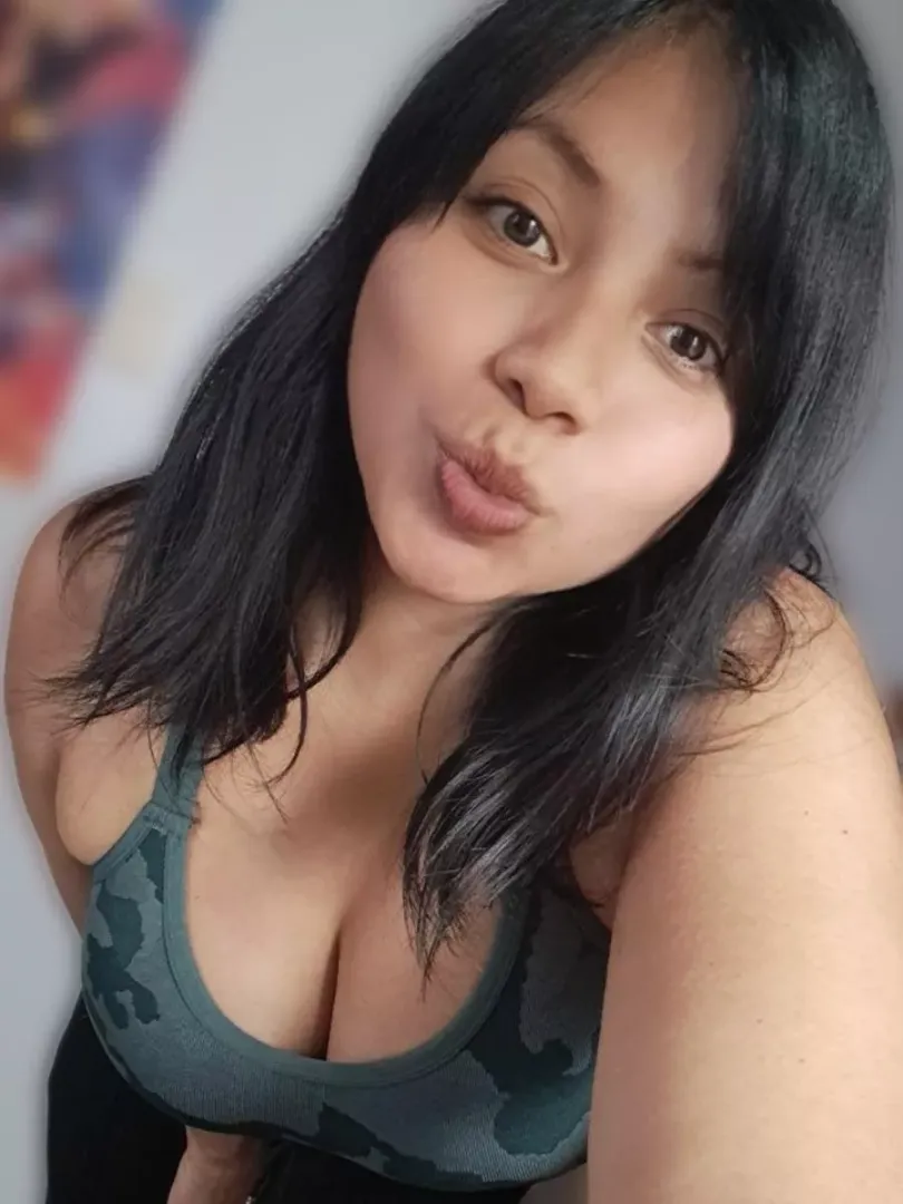 (F) here, a kiss for good luck :)