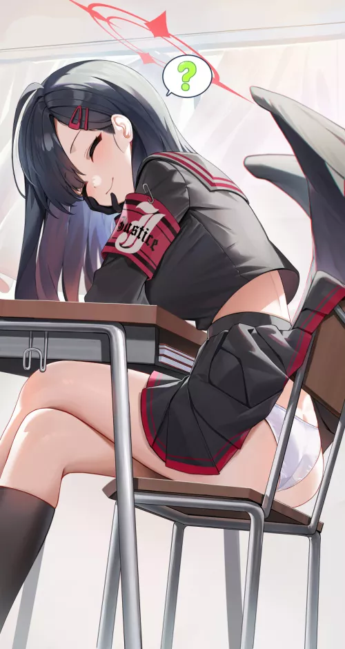[F] I mean... I think she knows but, I thinks she's just testing you to get closer~