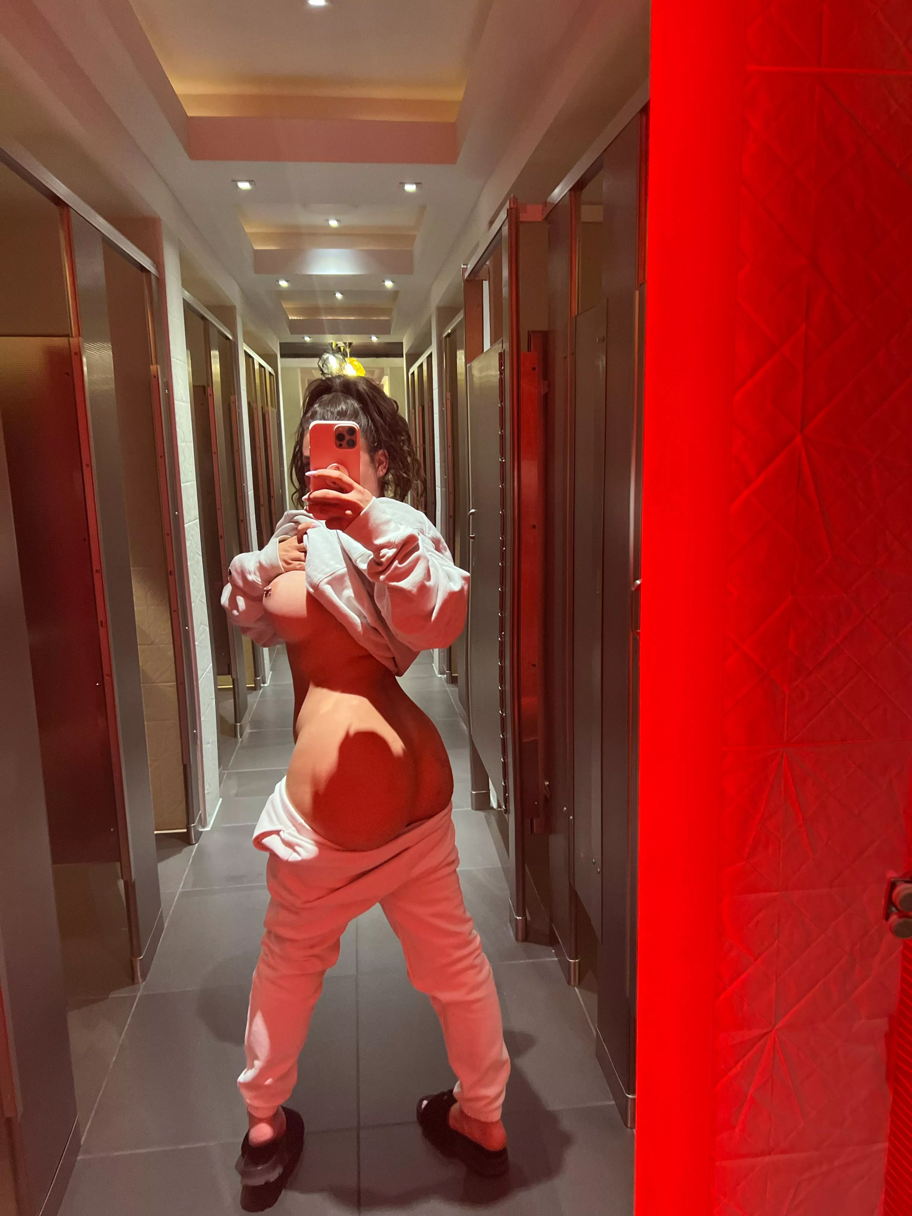 [F] I wanted someone to walk in on me