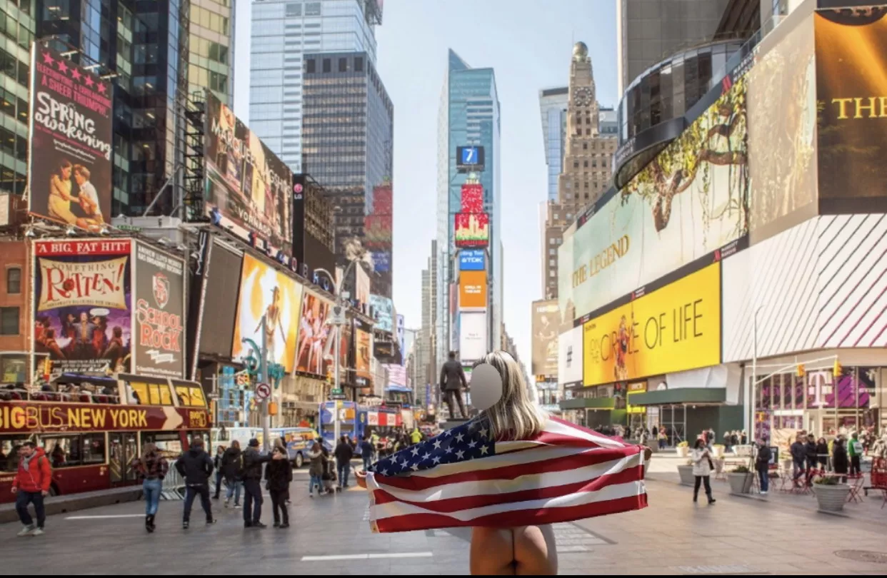 [F] Just a normal American girl that is patriotic!