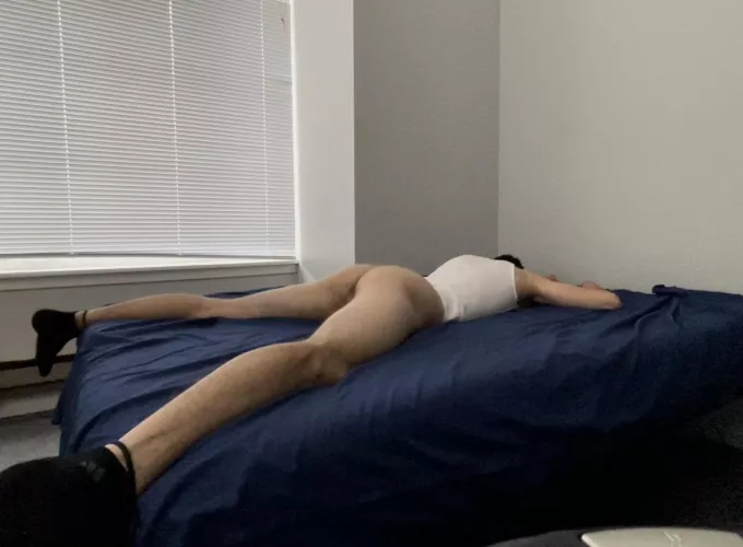 Face down and exposed