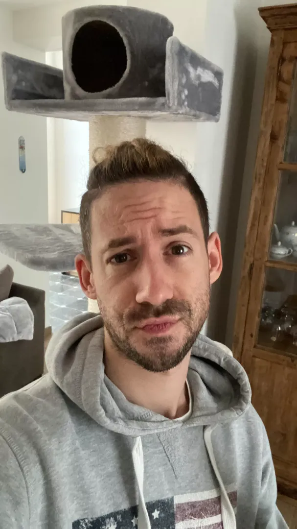 Face when holidays are over.
