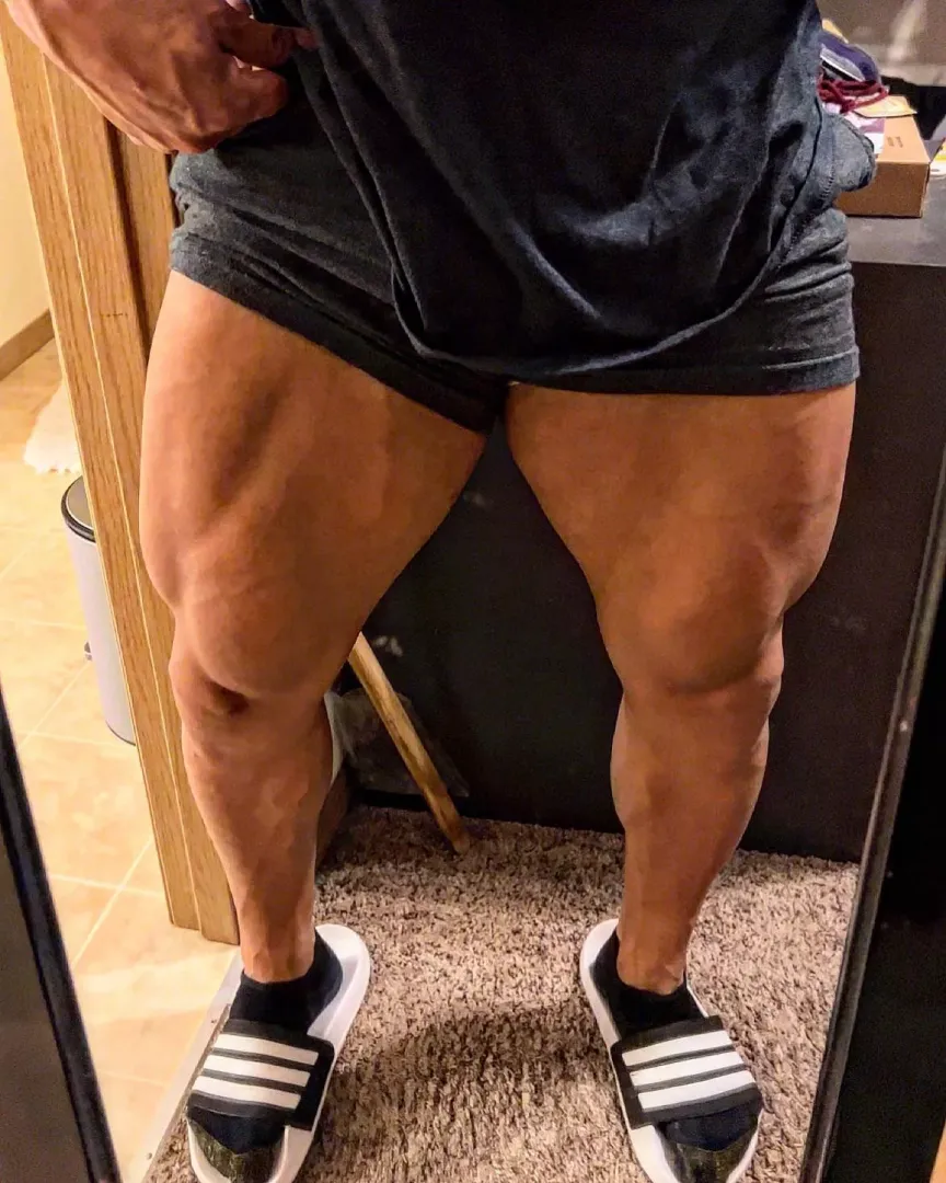 Fact: One of my legs weighs more than you