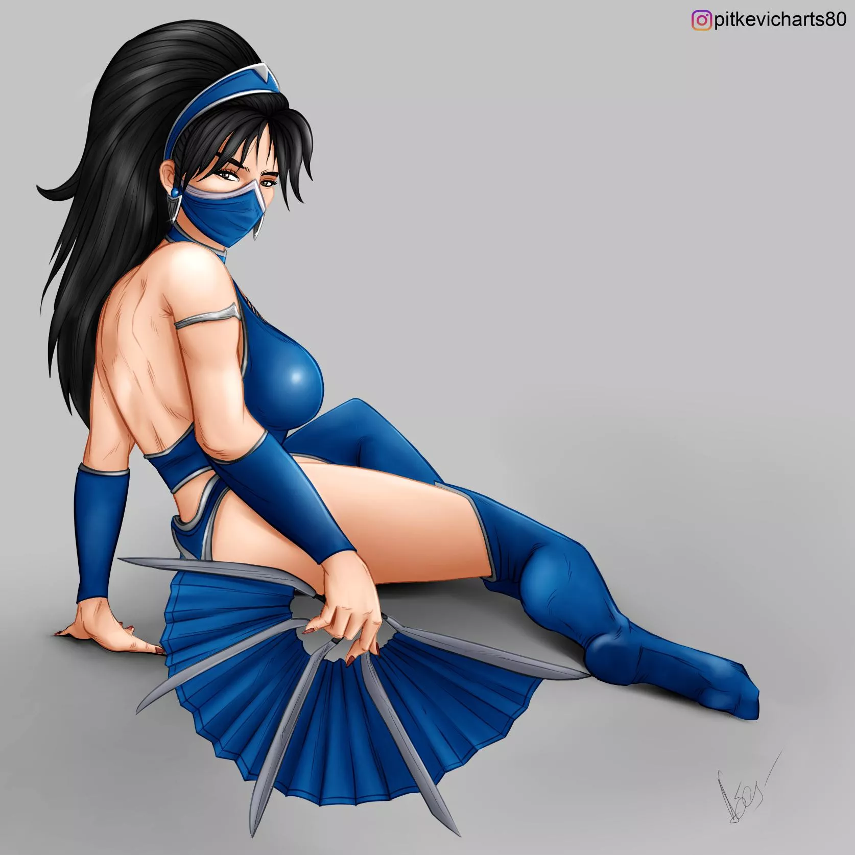 Fan art of Kitana - MK9, by Me
