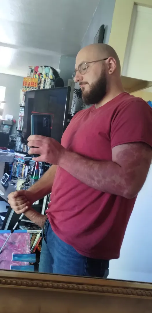 Fat cock in my hand