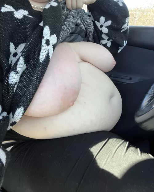 fat cow exposed in public!