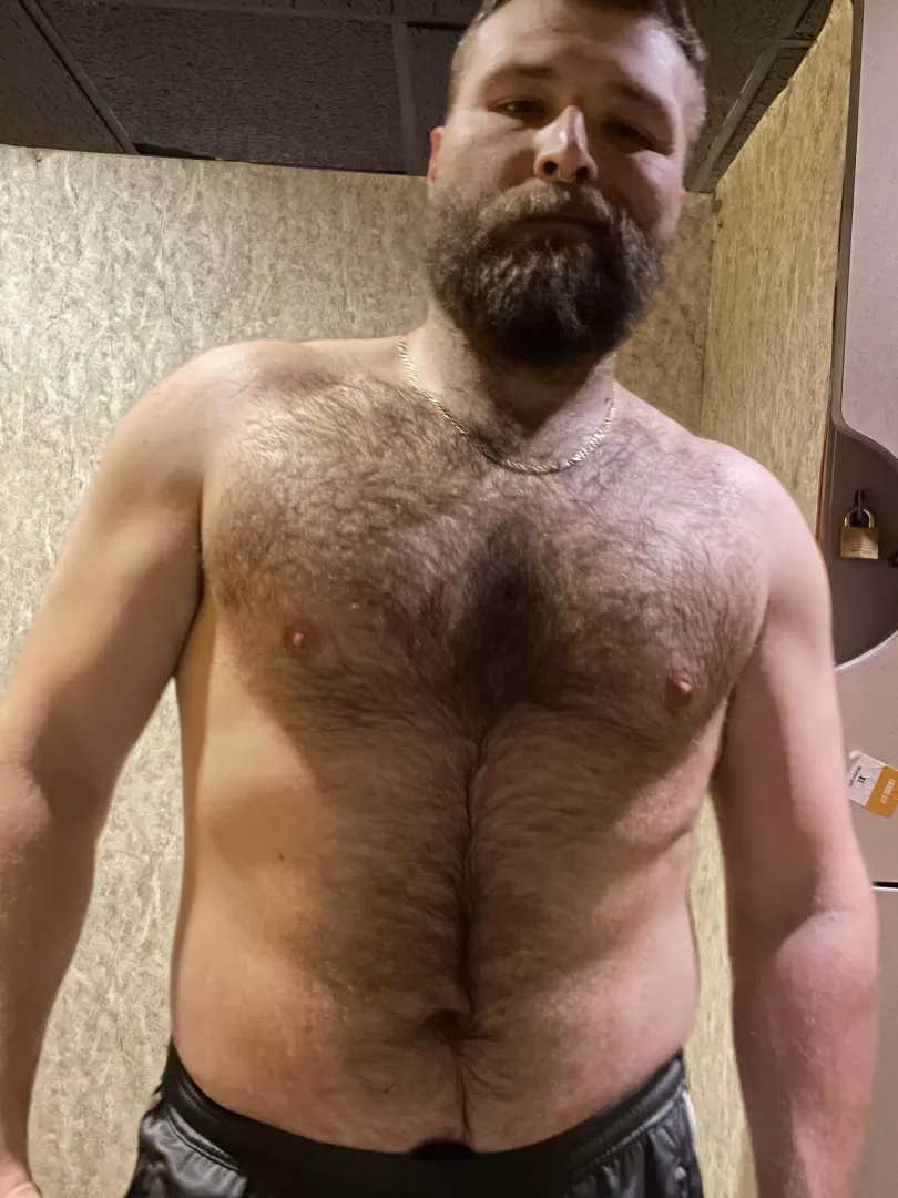 Feeling chesty.