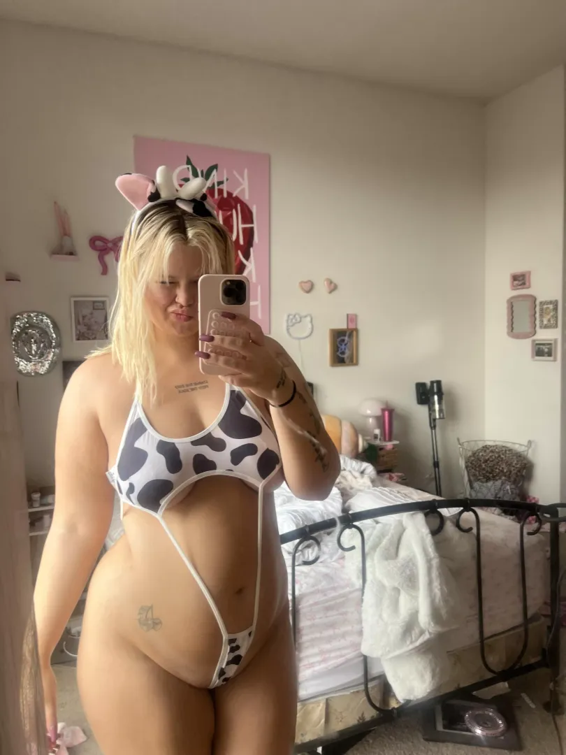 Feeling like a cow 