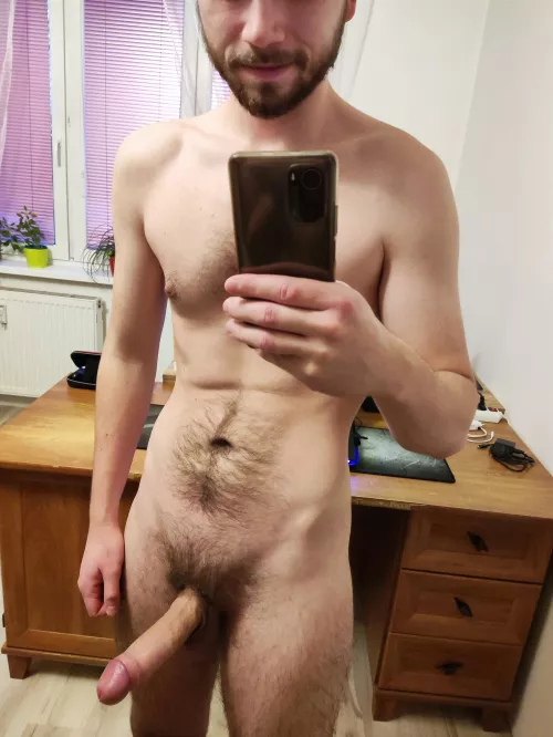 Feeling naughty after work.