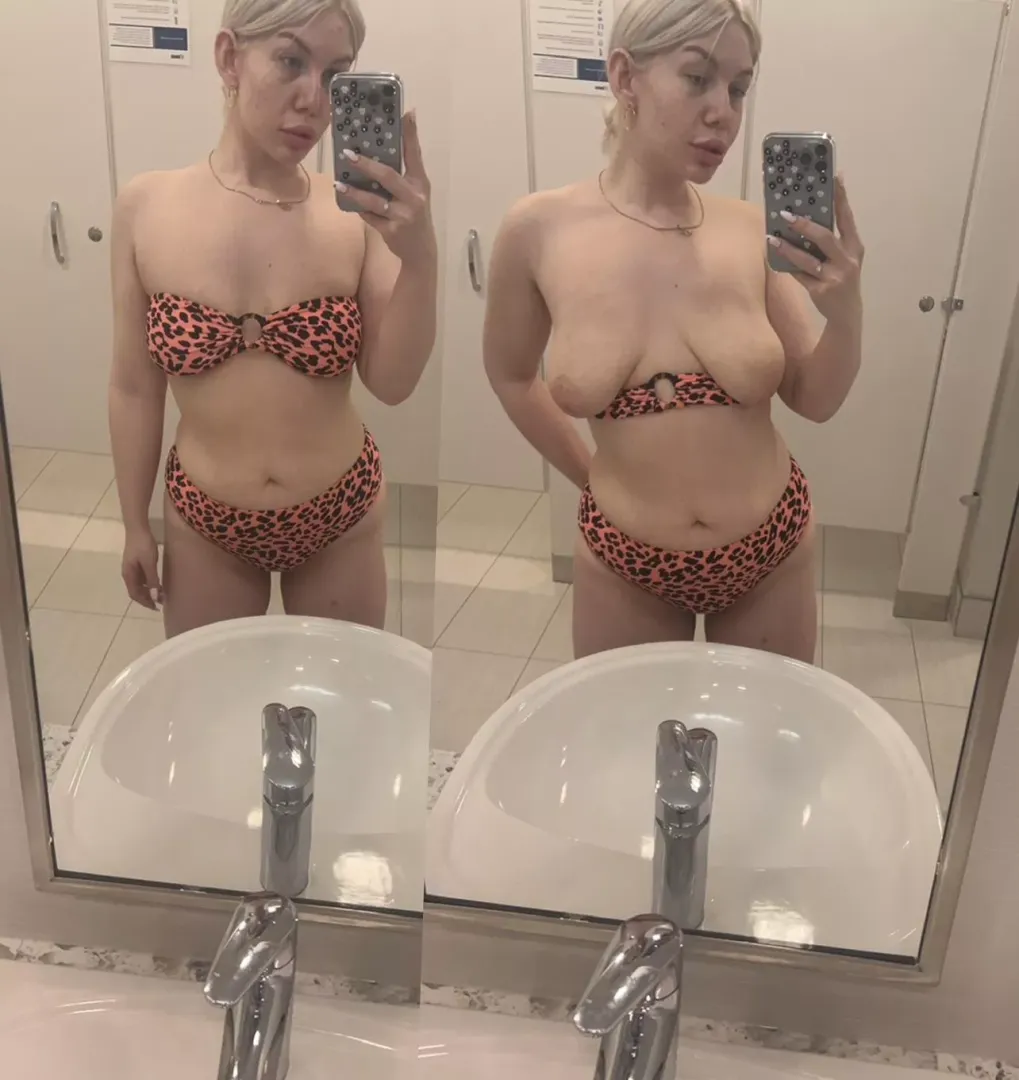 Feeling naughty at the pool today 🥰
