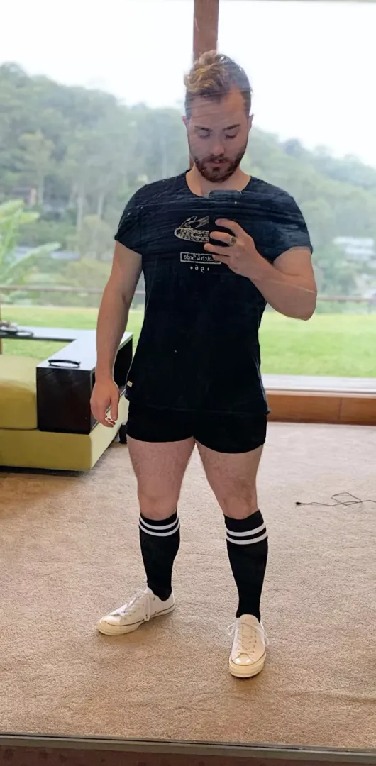 Feeling overdressed.