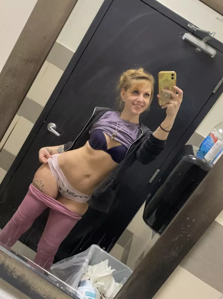 Feeling pretty in my pinks and purples