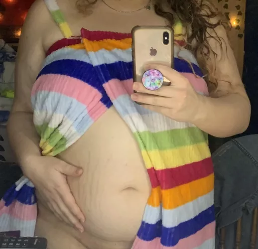 Feeling so round 😋