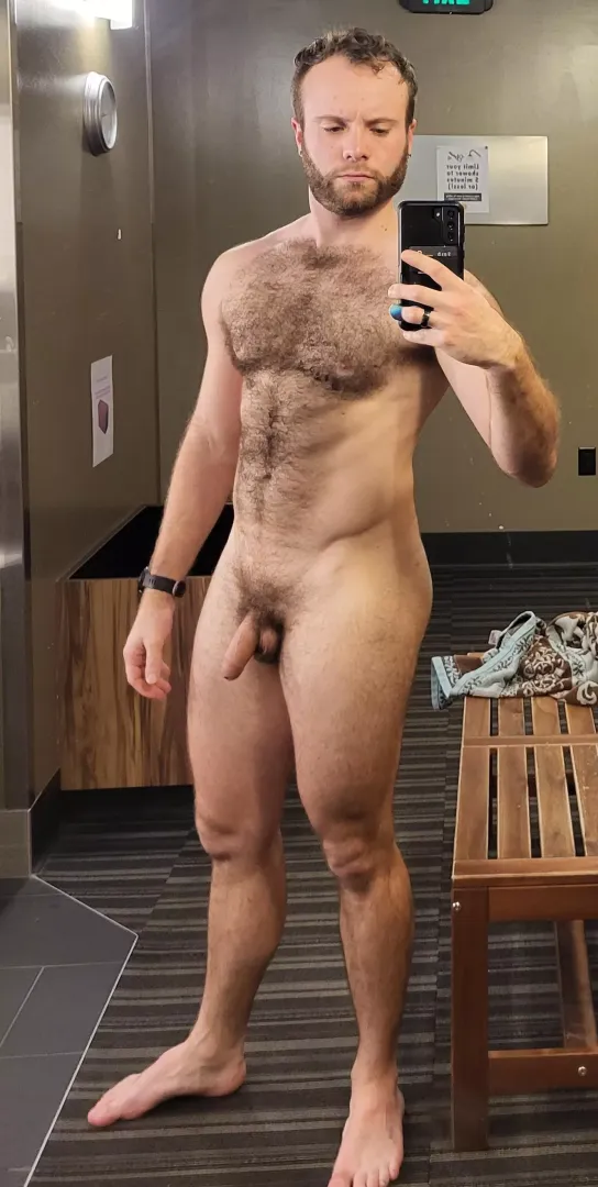 feeling the fur