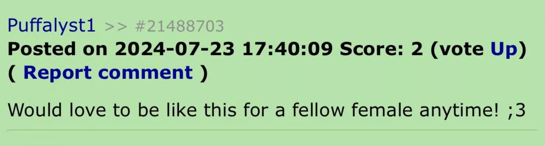 Fellow females 
