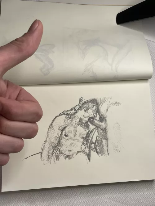 felt bored, drew gay porn 👨‍🎨🍆