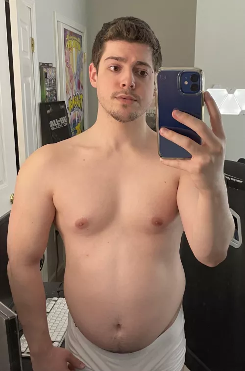 Felt chubby here