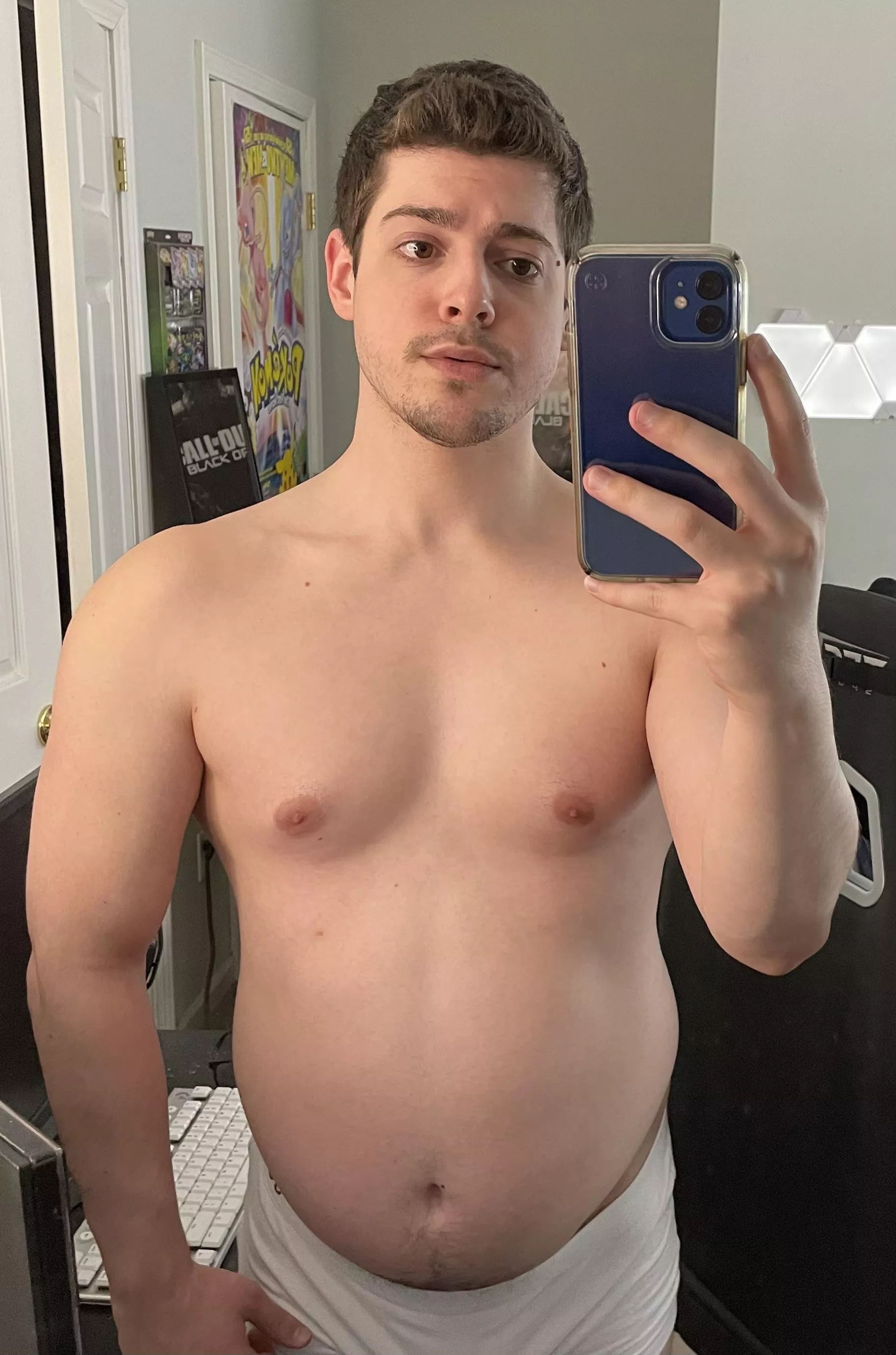 Felt chubby here