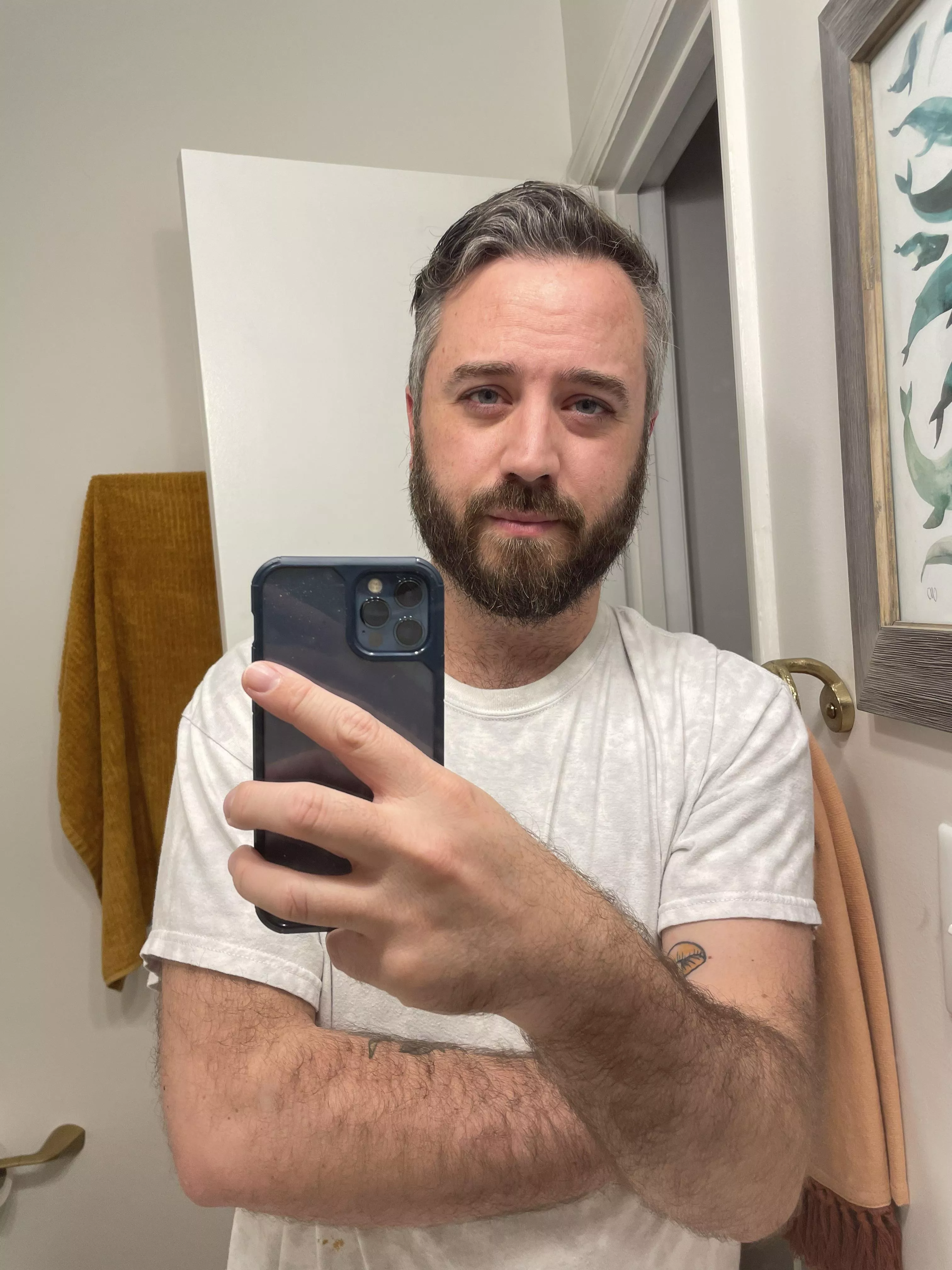 felt cute after my shower