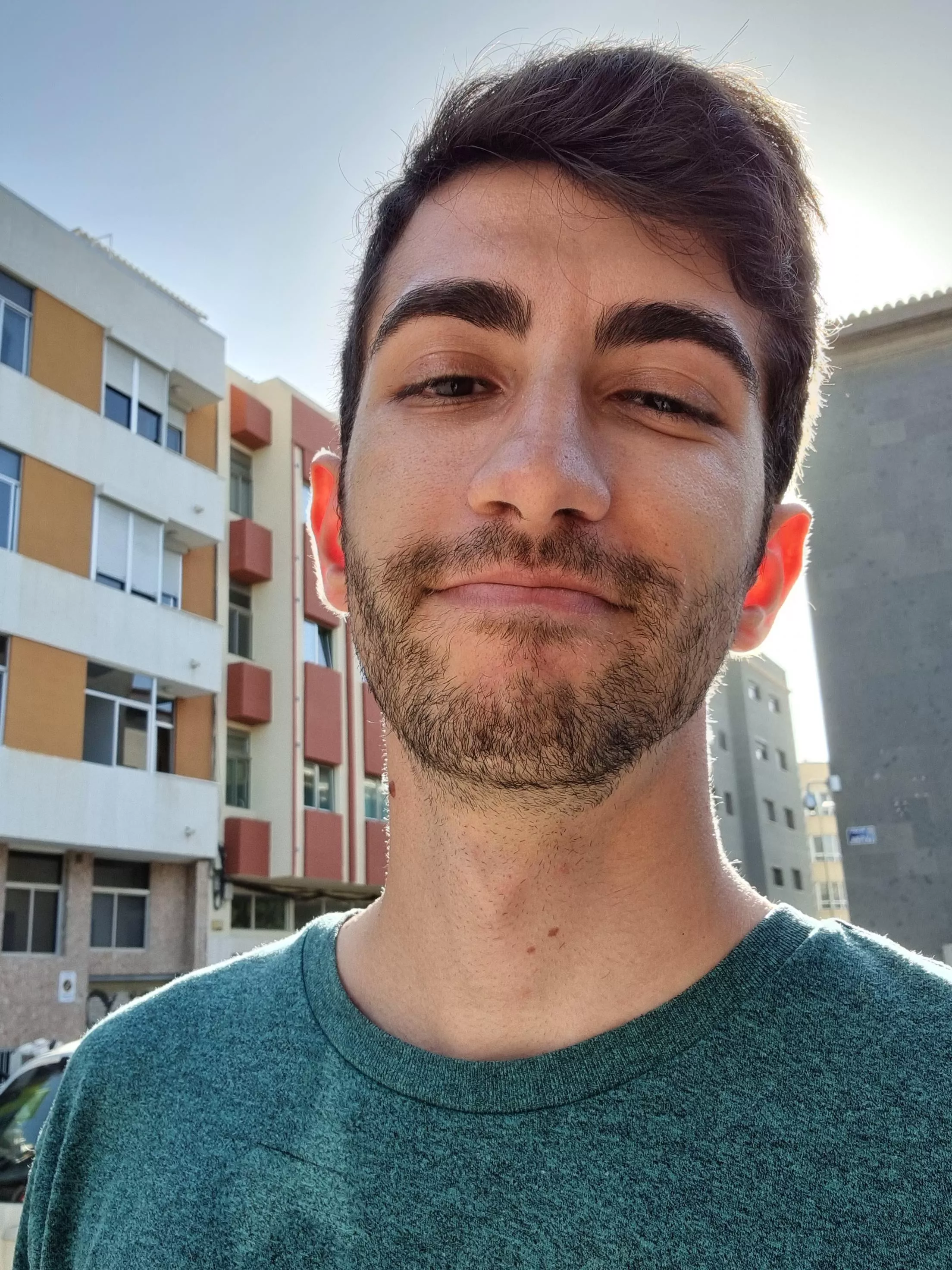 Felt cute after the haircut