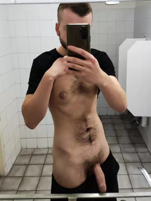 Felt naughty at work.