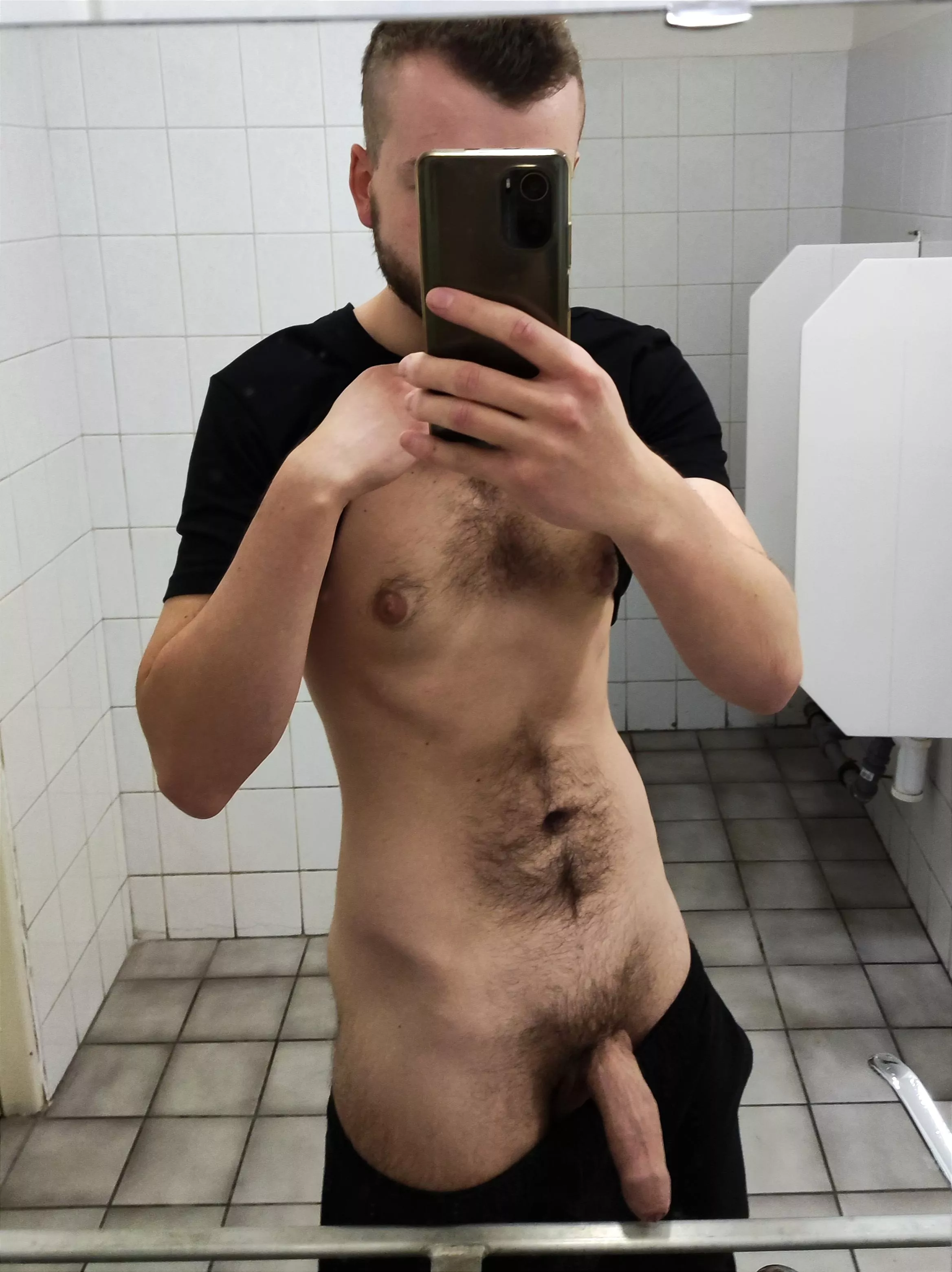 Felt naughty at work.