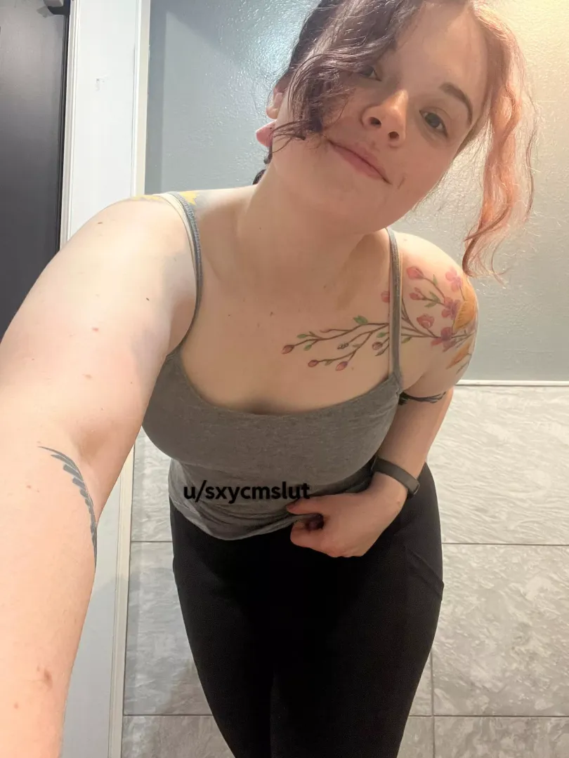 Felt sexy in this tank top
