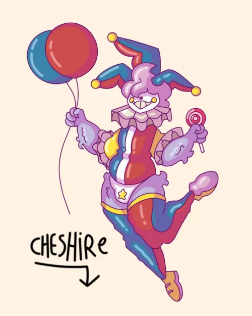 femboy jester (my art)