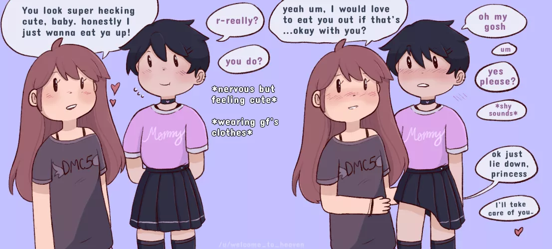 Feminization but it's wholesome & appreciative instead of degrading..? [OC]