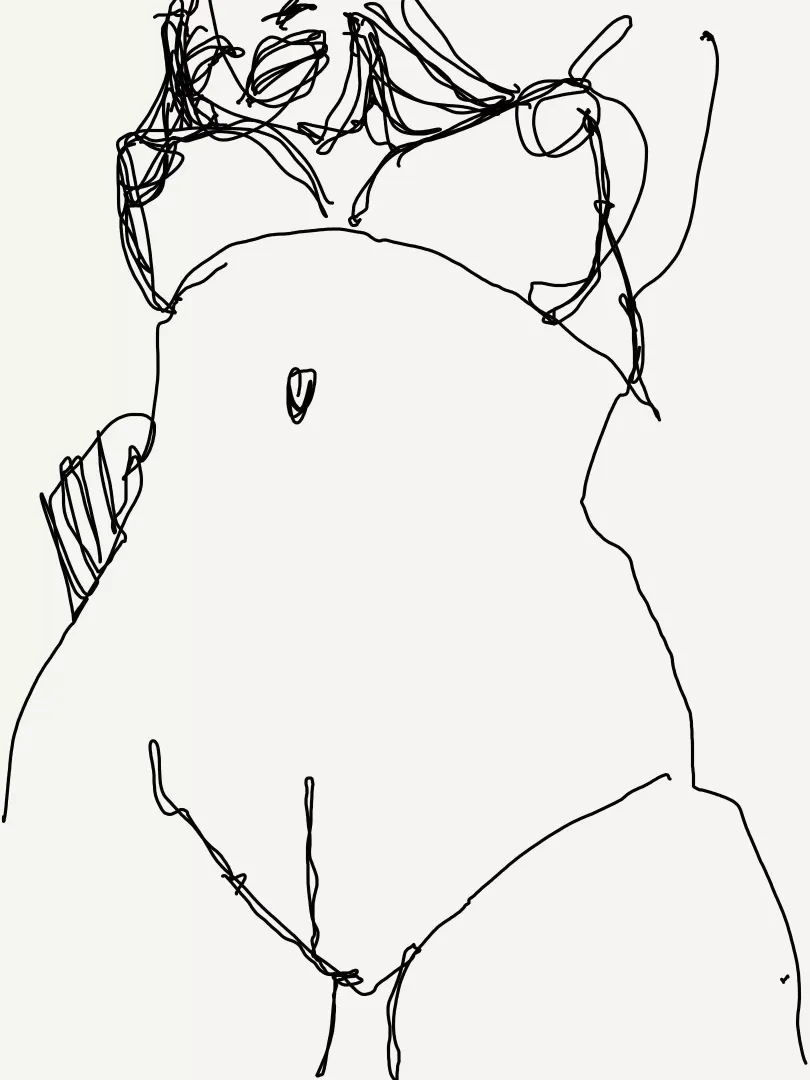 Femme Nue, par moi