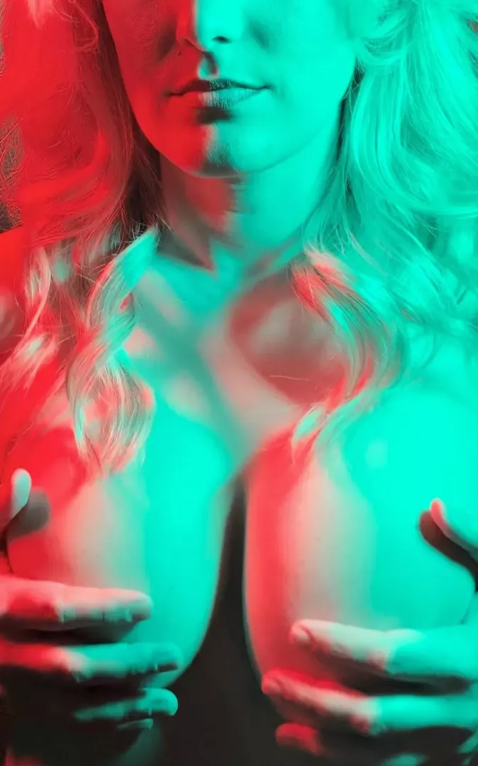 Festively busty!