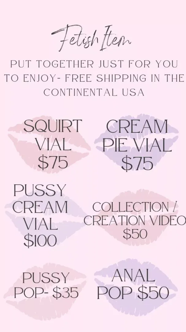 Fetish items ;*