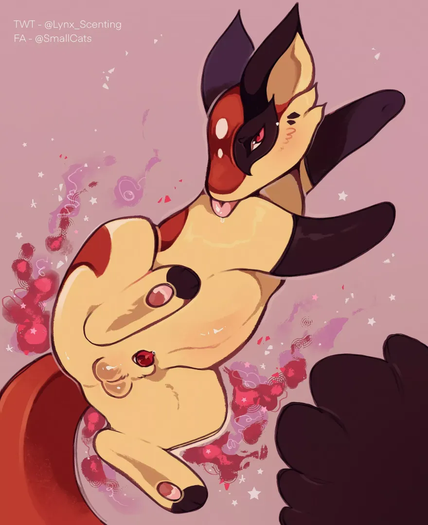 Fiery Bits ❤️‍🔥 (Lynx_Scenting) [M]