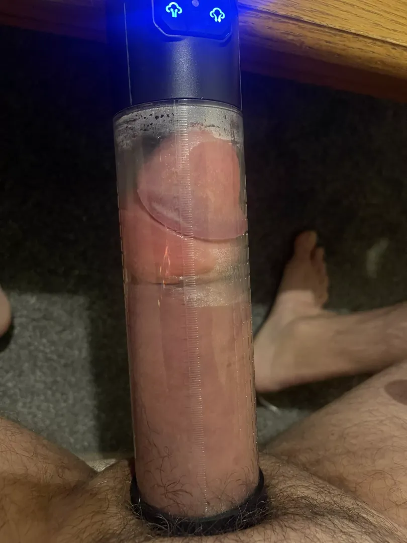Filling the tube 😏