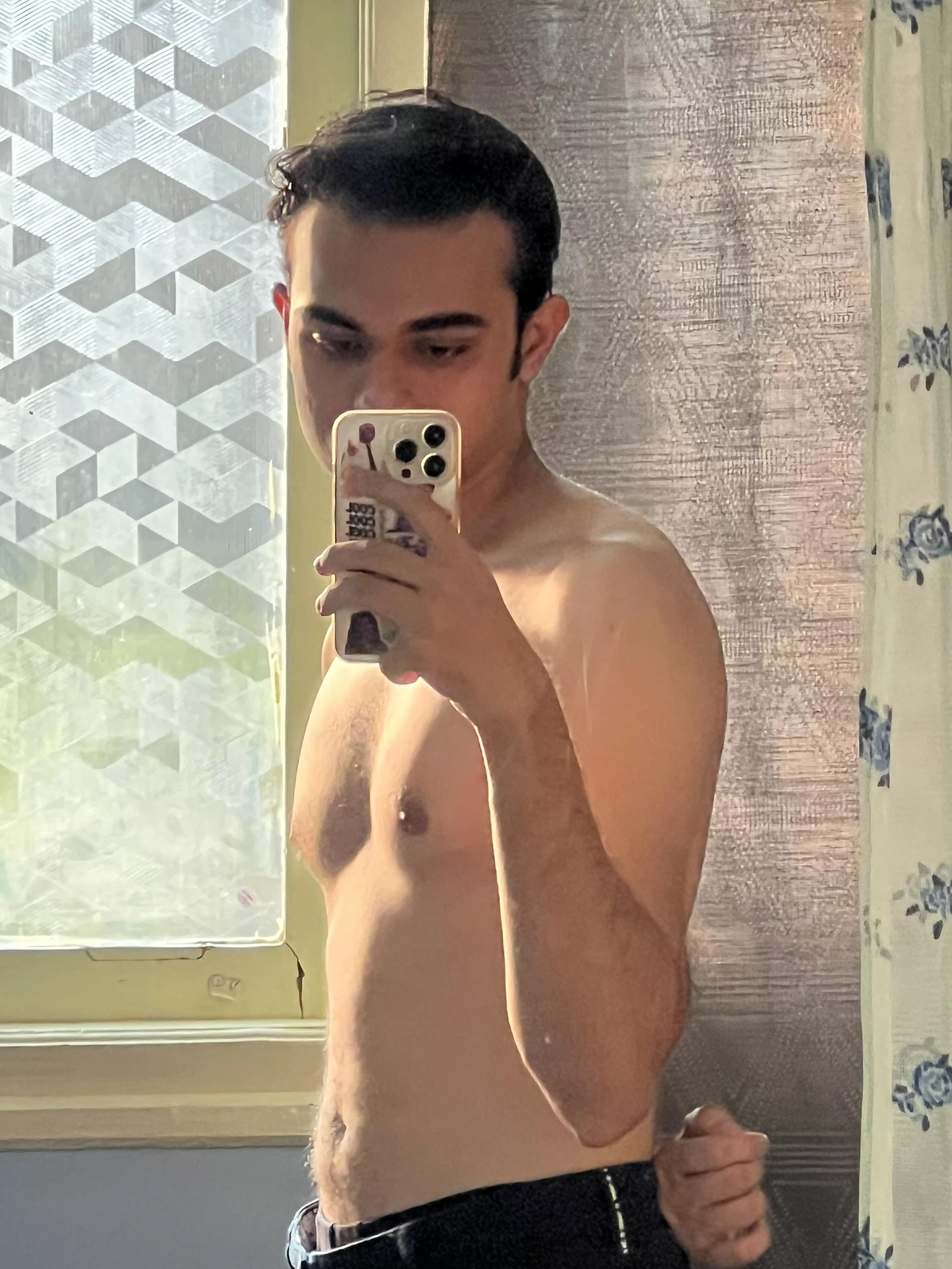 Finally building up confidence to post a shirtless picture