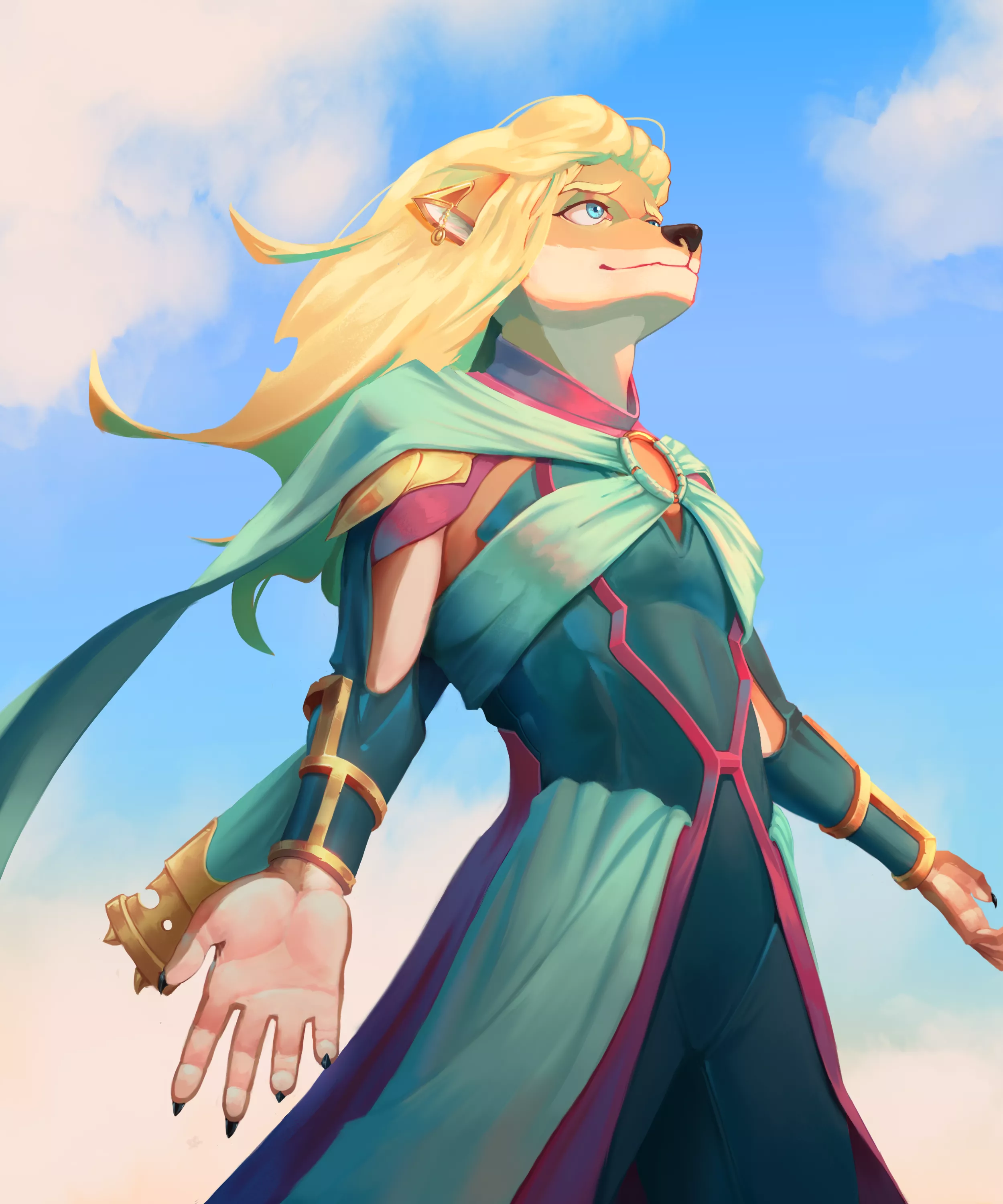 Finally found a bit of time to finish this artwork .