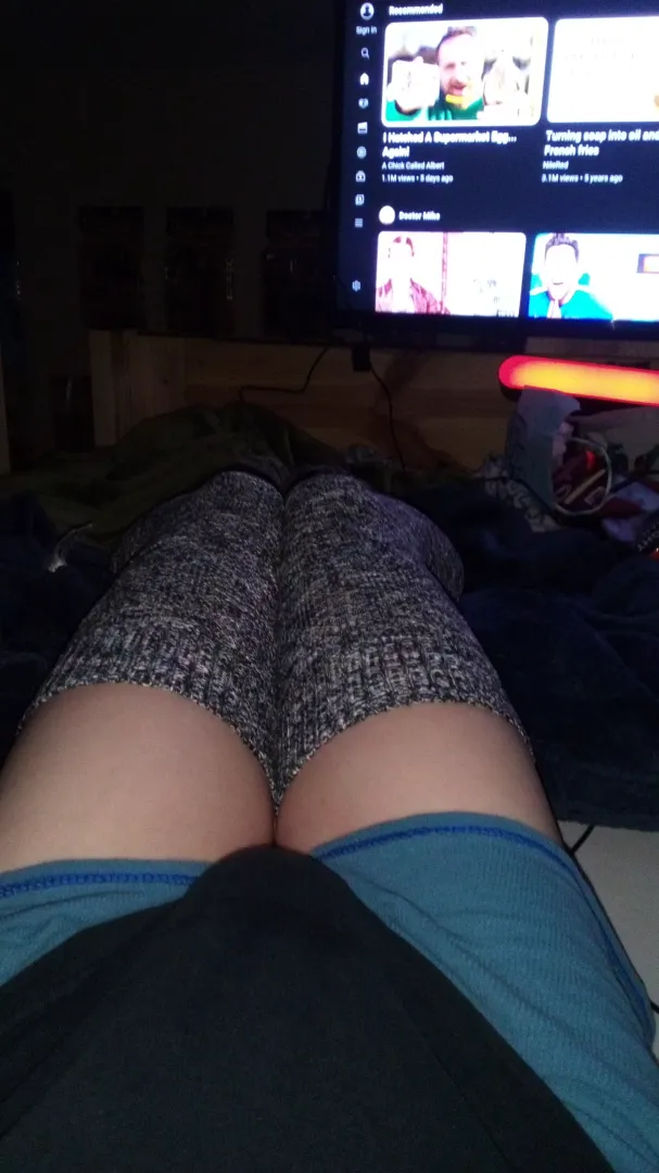 finally got thigh highs