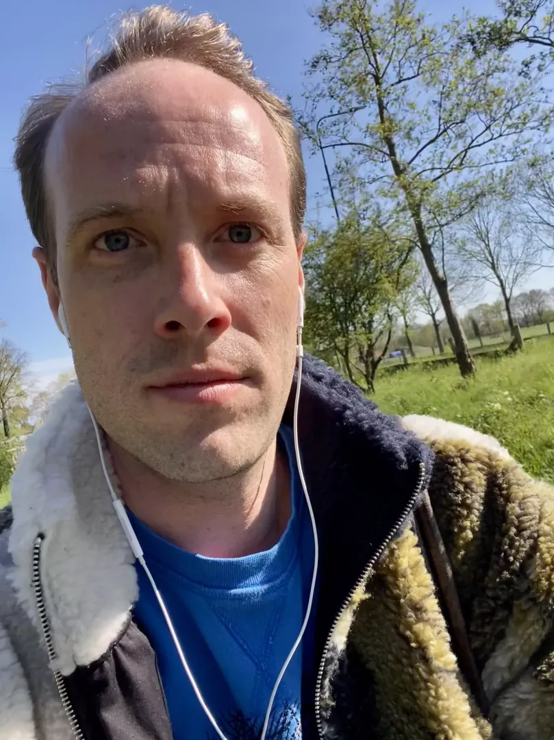 Finally spring has arrived and I’m wearing a sheep 🤦🏼‍♂️