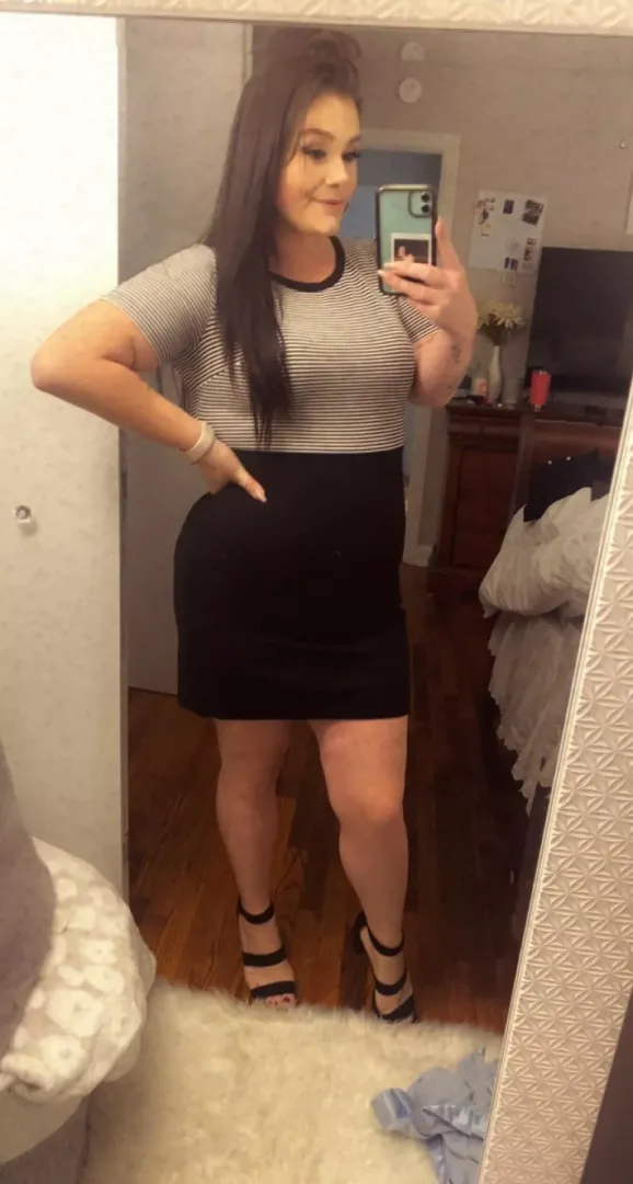 Finally wore my dress 😇