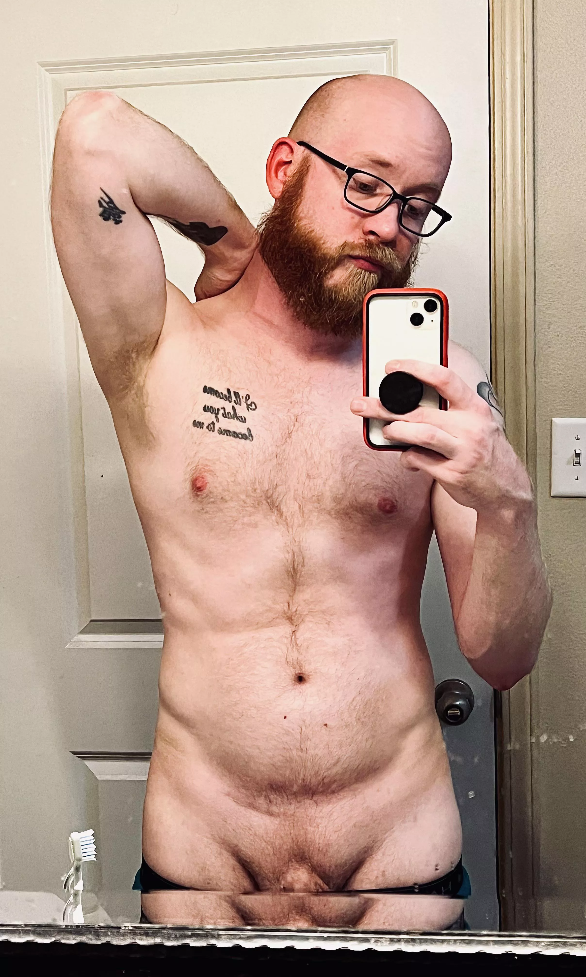 Finish taking these off of me?