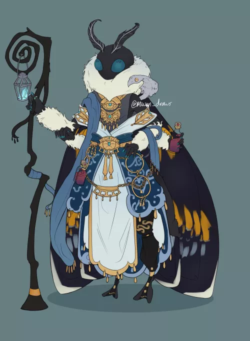 Finished a DnD commission, I love her!