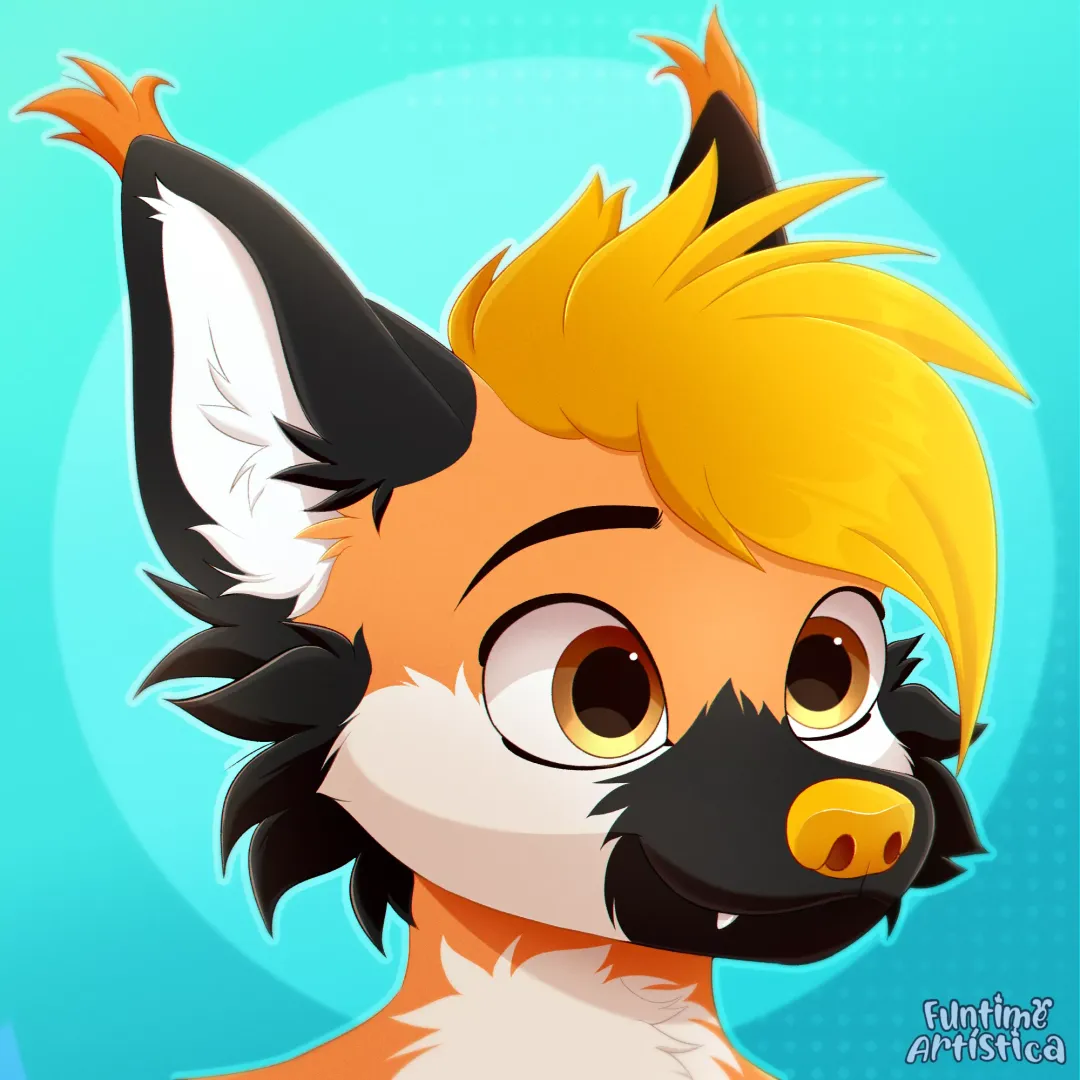 Finished fox for someone on Telegram