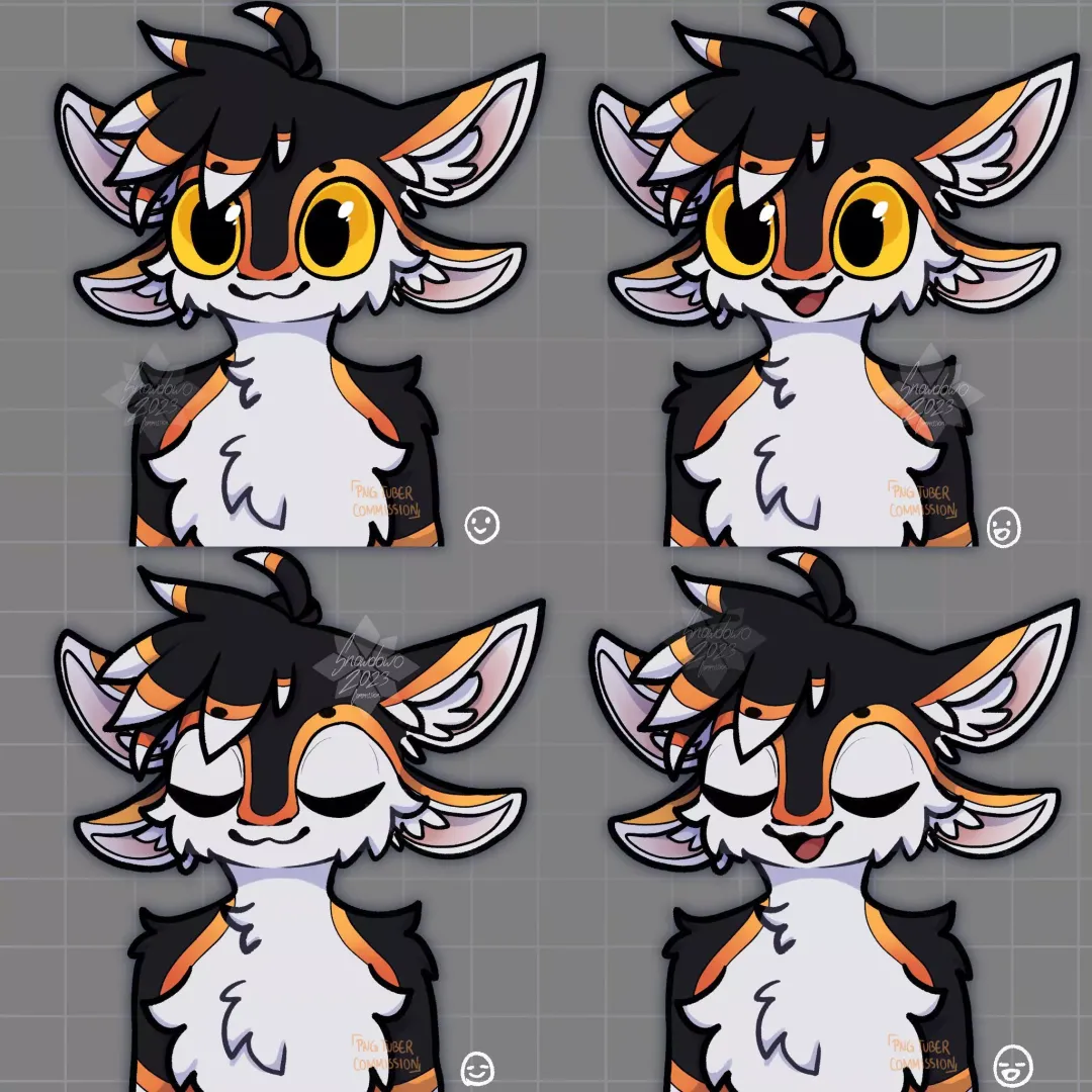 Finished PNG tuber commissions ✨