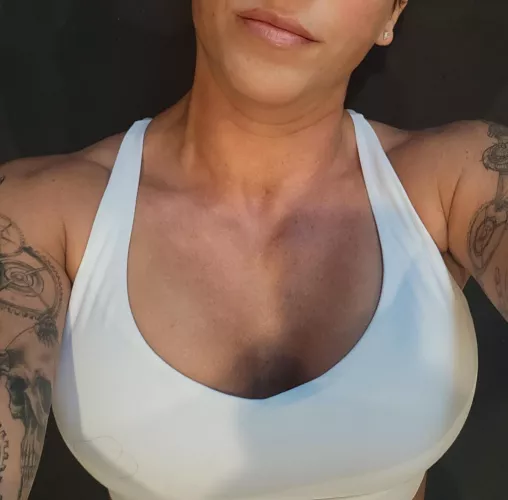 Finished working out...