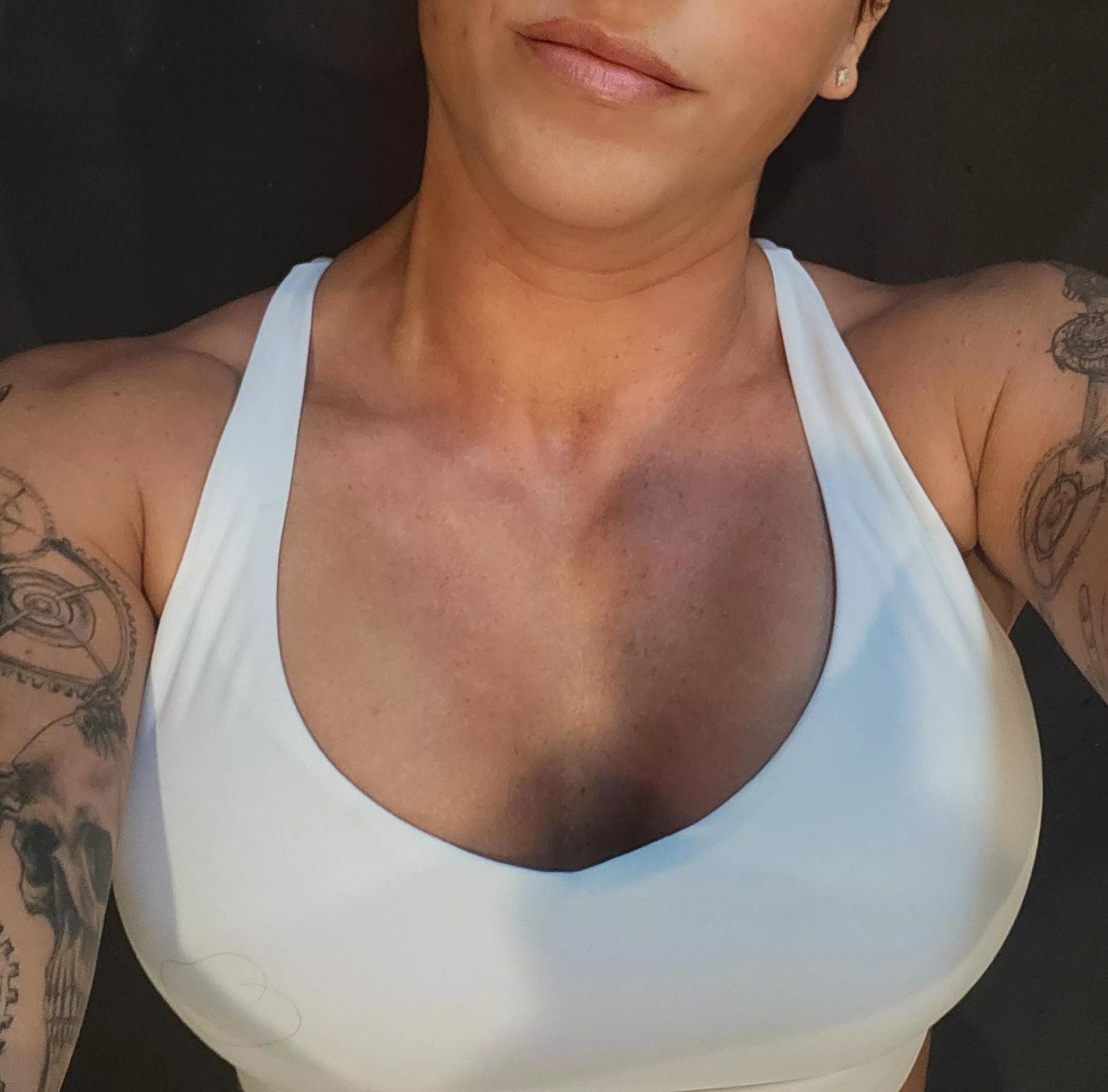 Finished working out...