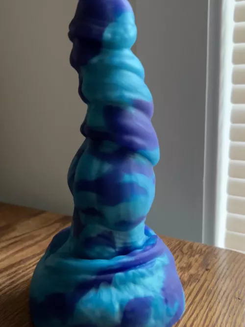 First BD Toy! So I got my M nova in the mail today and thought I’d have difficulty taking the knot but I took the whole thing with ease on the first attempt 🥹 also, look at the BEAUTY.