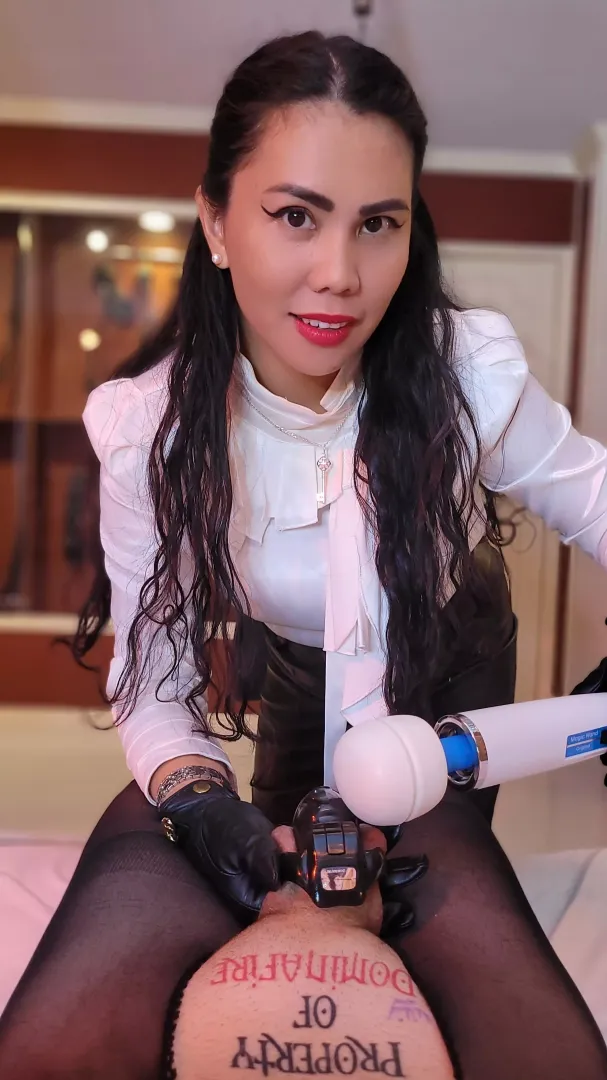 First Chastity Edging Session 2023